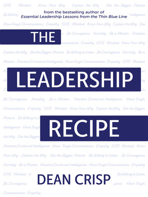 cover image of The Leadership Recipe